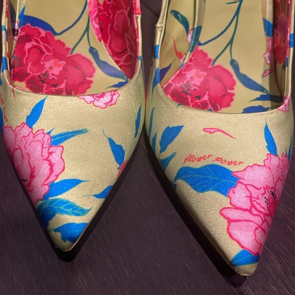Aldo flower power satin heels - Picture 2 of 9
